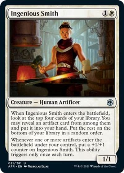 Ingenious Smith Adventures in the Forgotten Realms Magic card