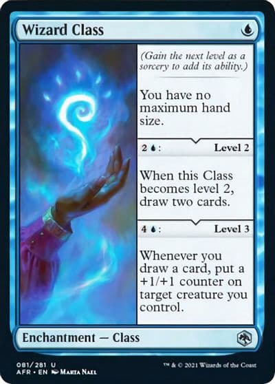 Wizard Class Adventures in the Forgotten Realms Magic card