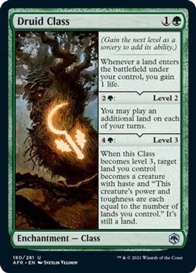 Druid Class Adventures in the Forgotten Realms Magic card