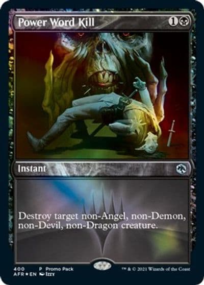 Power Word Kill Promo Pack: Adventures in the Forgotten Realms Magic card