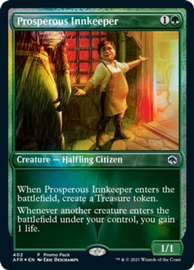 Prosperous Innkeeper Promo Pack: Adventures in the Forgotten Realms Magic card