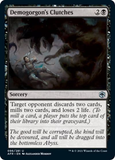 Demogorgons Clutches Adventures in the Forgotten Realms Magic card