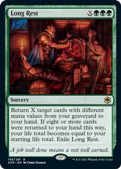 Long Rest Adventures in the Forgotten Realms Magic card