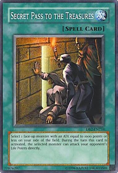 Secret Pass to the Treasures Dark Beginning 2 Yu-Gi-Oh! card