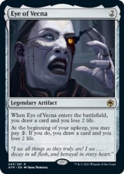 Eye of Vecna Adventures in the Forgotten Realms Magic card