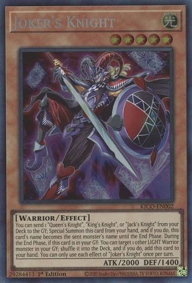 Jokers Knight CR King's Court Yu-Gi-Oh! card