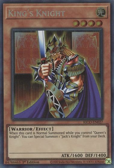 Kings Knight CR King's Court Yu-Gi-Oh! card