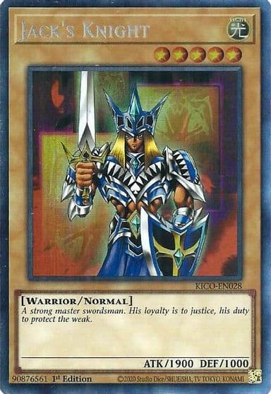 Jacks Knight CR King's Court Yu-Gi-Oh! card