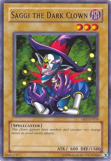 Saggi the Dark Clown Dark Beginning 2 Yu-Gi-Oh! card