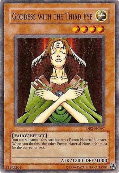 Goddess with the Third Eye Dark Beginning 2 Yu-Gi-Oh! card