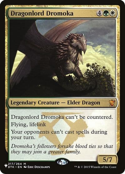 Dragonlord Dromoka The List Reprints Magic card