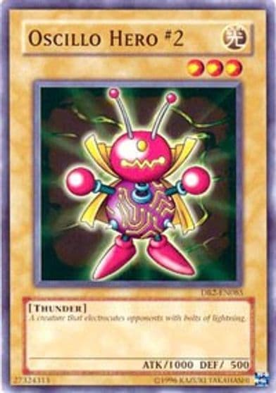 Oscillo Hero 2 Dark Beginning 2 Yu-Gi-Oh! card