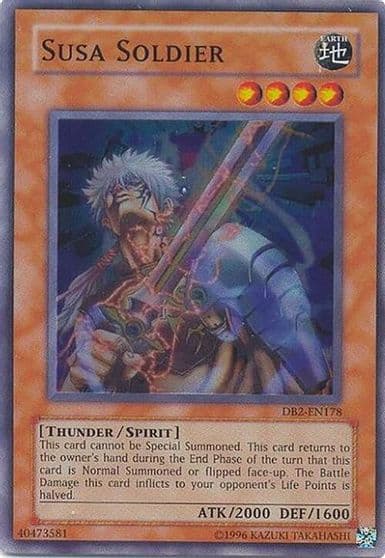 Susa Soldier Dark Beginning 2 Yu-Gi-Oh! card