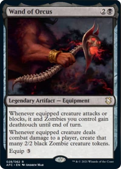 Wand of Orcus Commander: Adventures in the Forgotten Realms Magic card