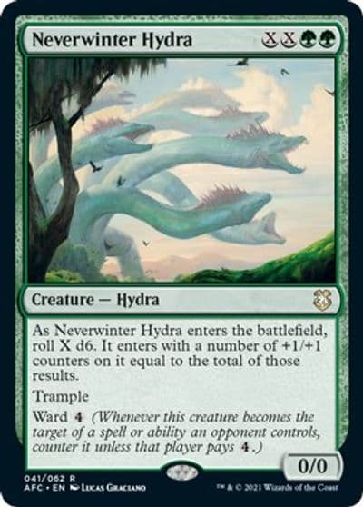 Neverwinter Hydra Commander: Adventures in the Forgotten Realms Magic card