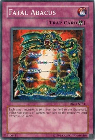 Fatal Abacus Dark Beginning 2 Yu-Gi-Oh! card