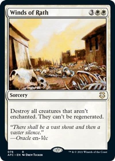 Winds of Rath Commander: Adventures in the Forgotten Realms Magic card