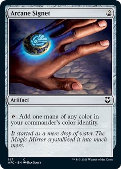 Arcane Signet Commander: Adventures in the Forgotten Realms Magic card