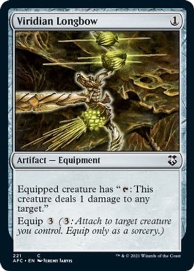 Viridian Longbow Commander: Adventures in the Forgotten Realms Magic card