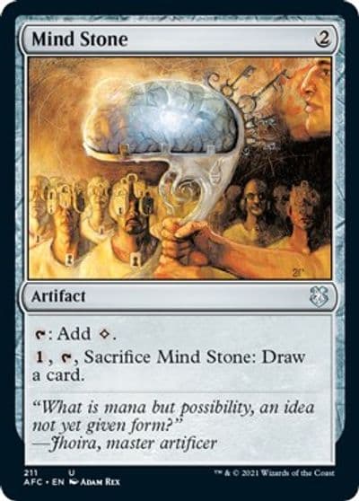 Mind Stone Commander: Adventures in the Forgotten Realms Magic card