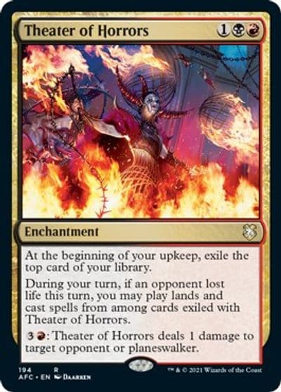 Theater of Horrors Commander: Adventures in the Forgotten Realms Magic card