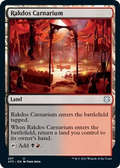 Rakdos Carnarium Commander: Adventures in the Forgotten Realms Magic card