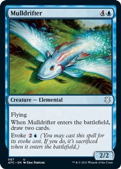 Mulldrifter Commander: Adventures in the Forgotten Realms Magic card