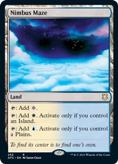 Nimbus Maze Commander: Adventures in the Forgotten Realms Magic card
