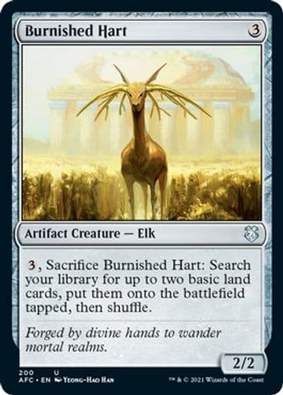 Burnished Hart Commander: Adventures in the Forgotten Realms Magic card