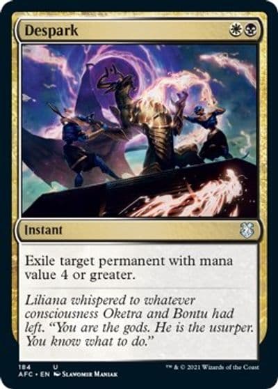 Despark Commander: Adventures in the Forgotten Realms Magic card