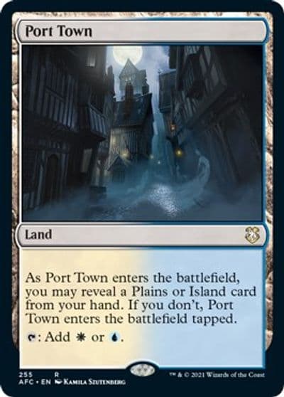 Port Town Commander: Adventures in the Forgotten Realms Magic card