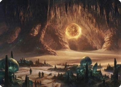 Plains 265 Art Card Art Series: Adventures in the Forgotten Realms Magic card