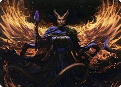 Farideh Devils Chosen Art Card Art Series: Adventures in the Forgotten Realms Magic card