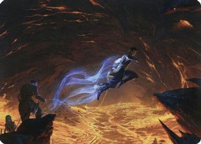 Fly Art Card Art Series: Adventures in the Forgotten Realms Magic card