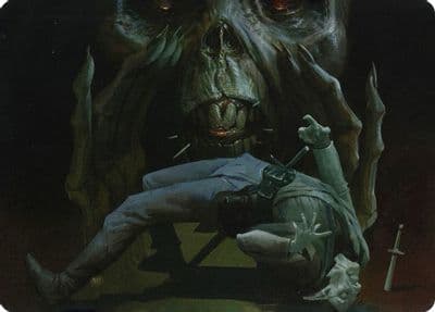 Power Word Kill Art Card Art Series: Adventures in the Forgotten Realms Magic card