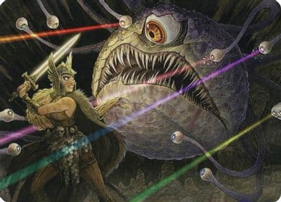Hive of the Eye Tyrant Art Card Art Series: Adventures in the Forgotten Realms Magic card
