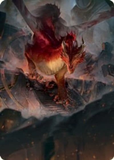 Red Dragon Art Card Art Series: Adventures in the Forgotten Realms Magic card