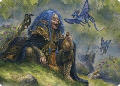 Feywild Trickster Art Card Art Series: Adventures in the Forgotten Realms Magic card