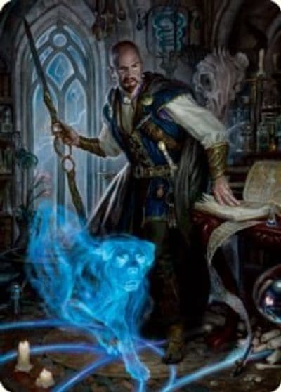 Mordenkainen Art Card Art Series: Adventures in the Forgotten Realms Magic card
