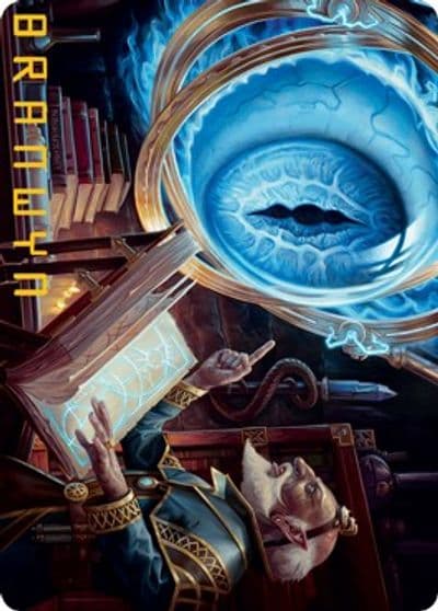 Contact Other Plane Art Card Gold Stamped Signature Art Series: Adventures in the Forgotten Realms Magic card