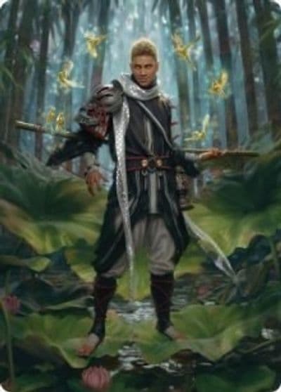 Grand Master of Flowers Art Card Art Series: Adventures in the Forgotten Realms Magic card
