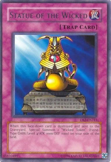 Statue of the Wicked Dark Beginning 2 Yu-Gi-Oh! card