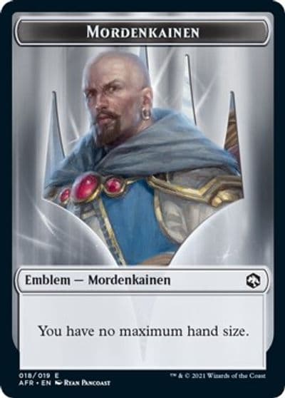 Emblem Mordenkainen Adventures in the Forgotten Realms Magic card