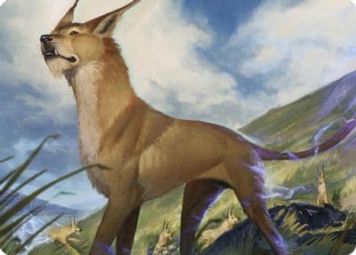 Blink Dog Art Card Art Series: Adventures in the Forgotten Realms Magic card