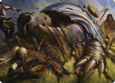 Bulette Art Card Art Series: Adventures in the Forgotten Realms Magic card