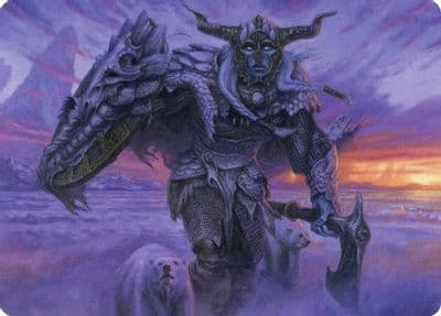 Frost Giant Art Card Art Series: Adventures in the Forgotten Realms Magic card