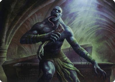 Ghoul Art Card Art Series: Adventures in the Forgotten Realms Magic card