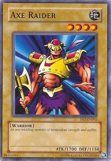 Axe Raider Dark Beginning 2 Yu-Gi-Oh! card