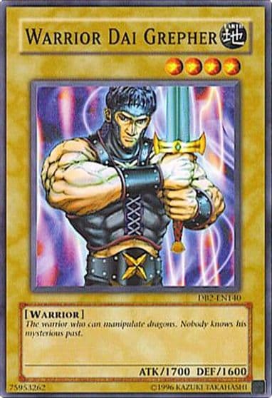 Warrior Dai Grepher Dark Beginning 2 Yu-Gi-Oh! card