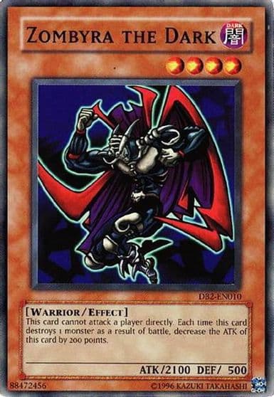 Zombyra the Dark Dark Beginning 2 Yu-Gi-Oh! card